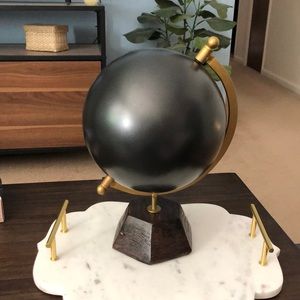 Black Chalkboard Globe